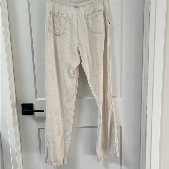 Women's Linen Pants - Picture 3 of 5